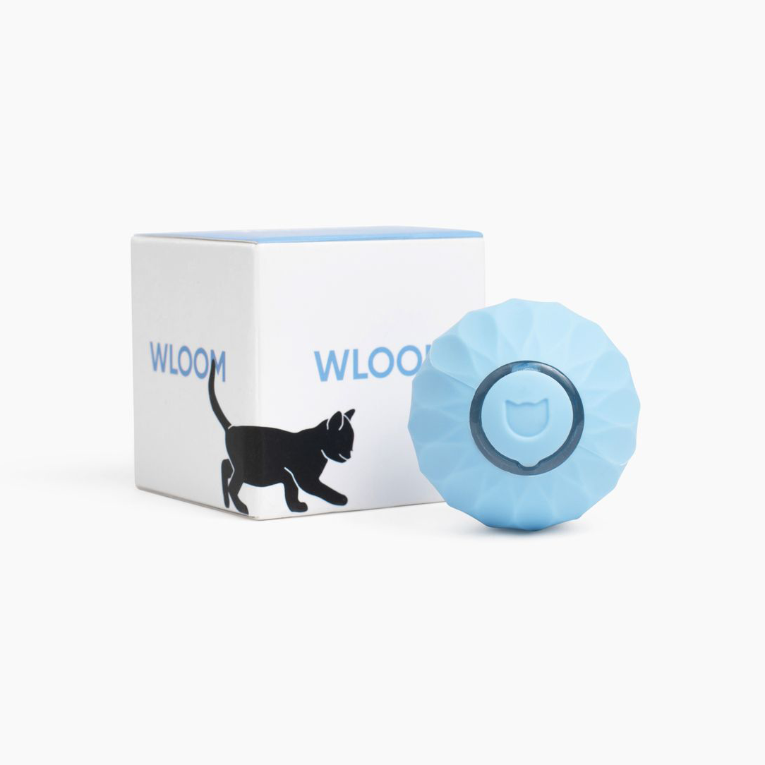 Wloom Power Ball 2.0, Wloom Power Ball 2.0 Cat Toy, Aiveys Smart Ball Cat,  USB Charging Smart Pet Toy Ball, Interactive Pet Ball for Cat, Automatic